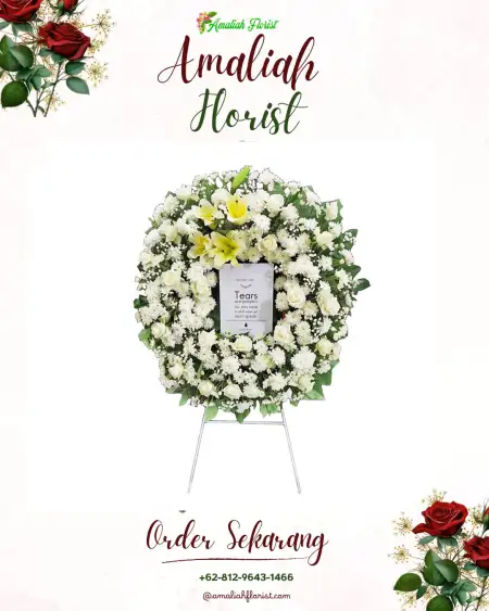 Krans Bunga Duka Kota Karang Raya